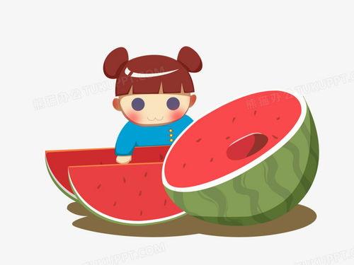 宝宝吃瓜动画,动画趣味无限