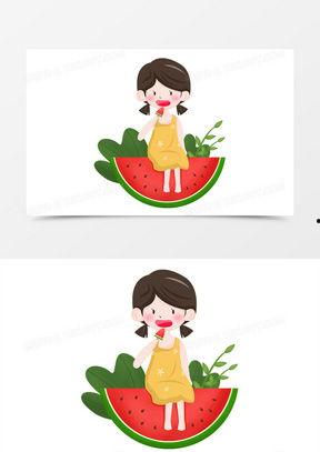 宝宝吃瓜动画,动画趣味无限