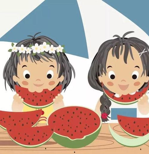 头像 卡通动漫吃瓜,欢乐无限