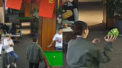 吃瓜台球室,休闲娱乐新天地